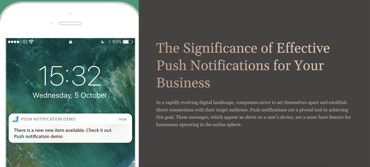 The Significance of Effective Push Notifications for Your Business